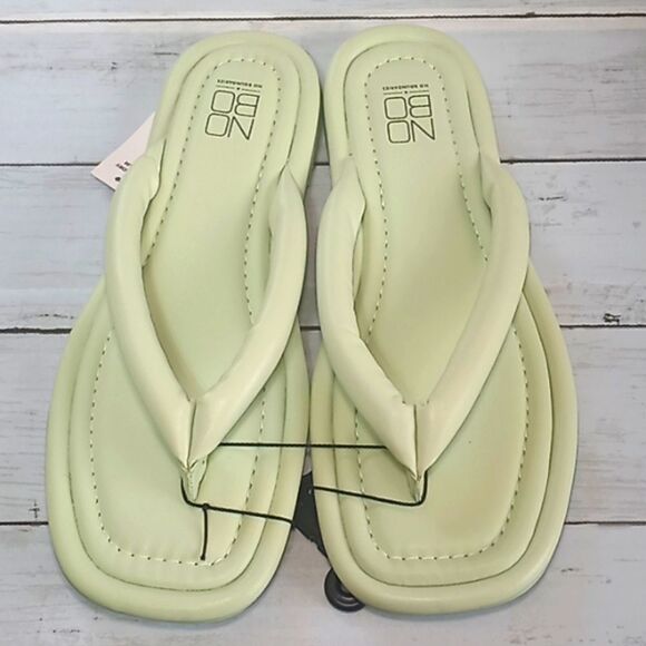 Womens Puffy Memory Foam Flip Flops Sandals 2-Pack Size 9 - Picture 4 of 8